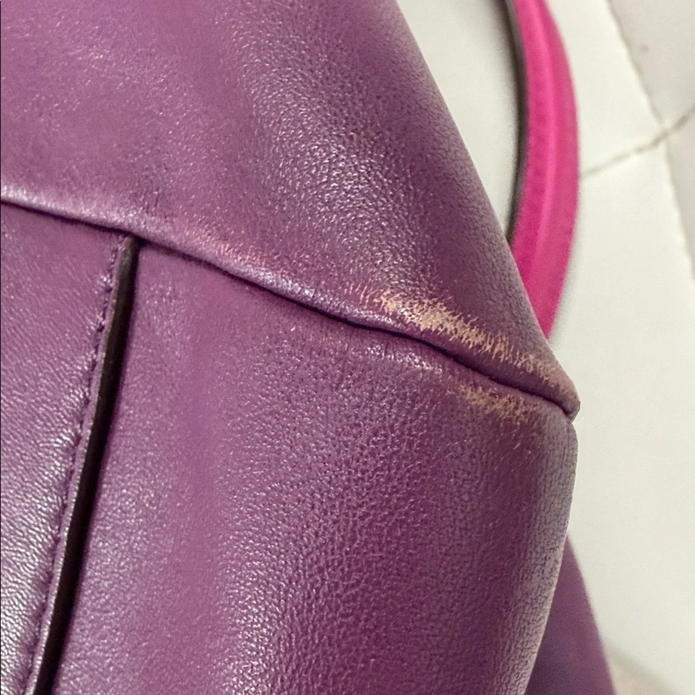 Coach Purple and Pink shoulder bag